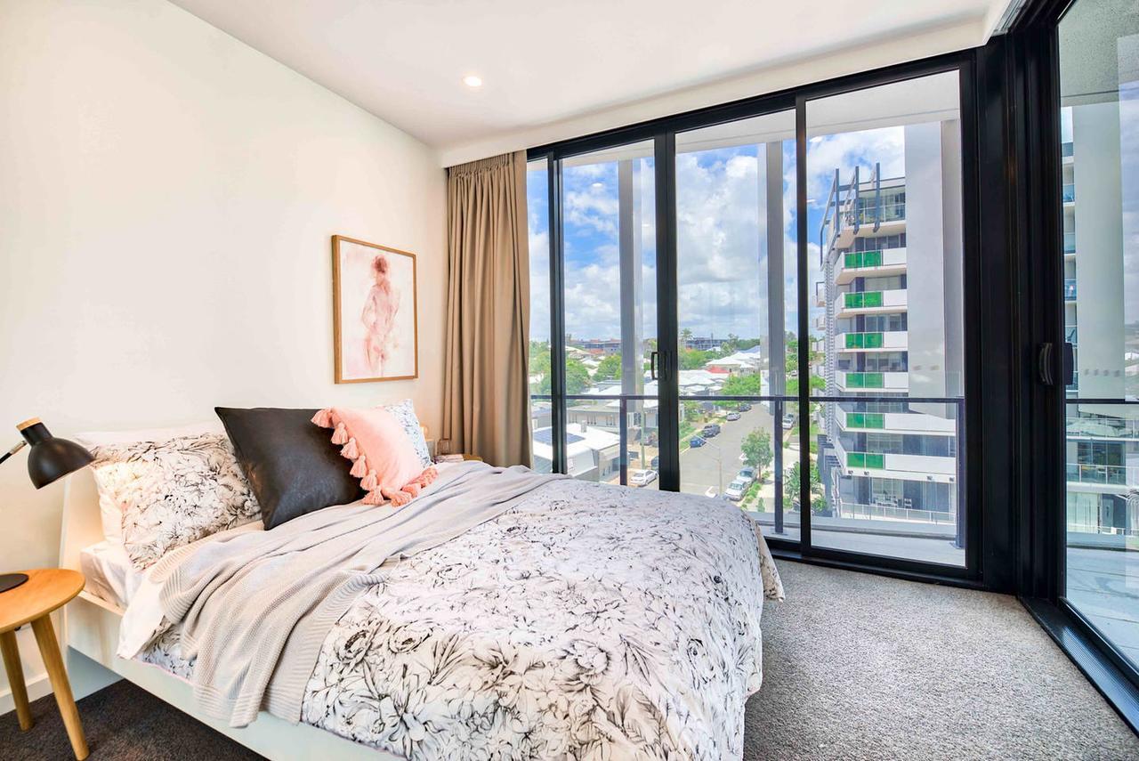 Modern Apartment With Balcony & Parking Brisbane Kültér fotó
